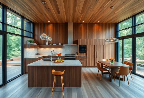 Mid-Century Modern Kitchen