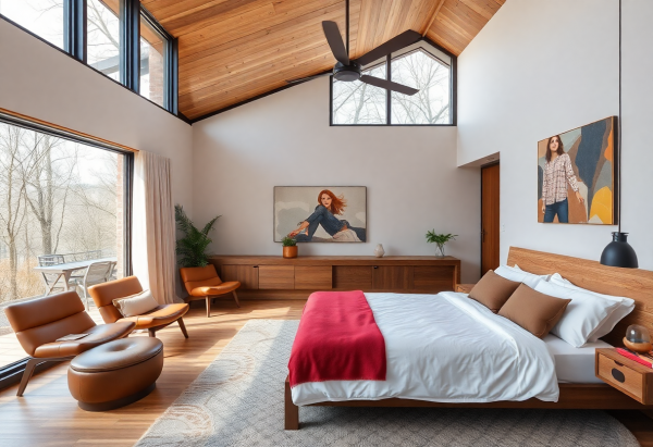 Mid-Century Modern Bedroom