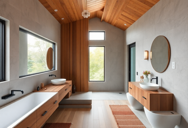 Mid-Century Modern Bathroom