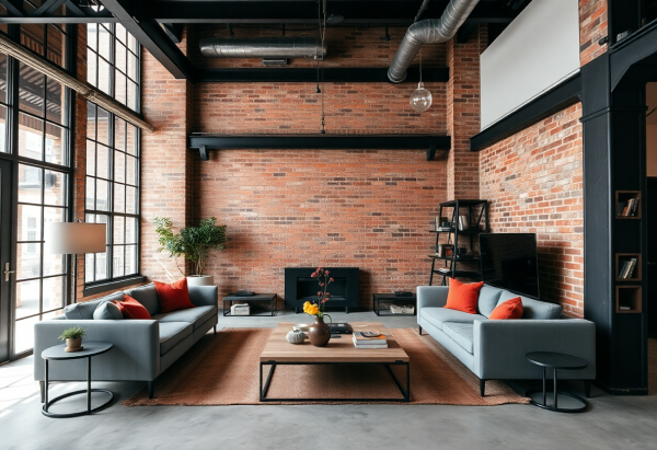 Industrial Living Room