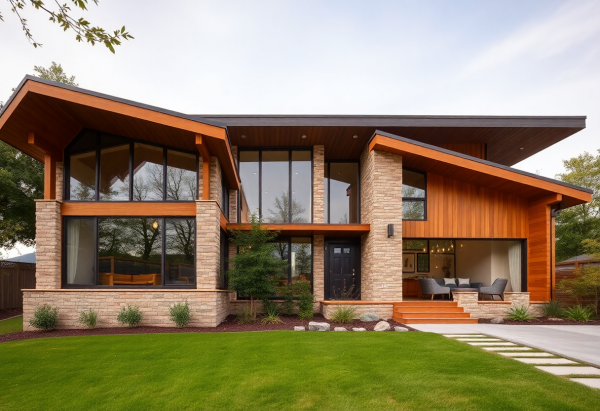 Mid-Century Modern House Exterior