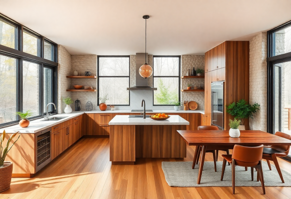 Mid-Century Modern Kitchen