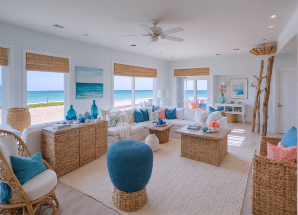 New Coastal Living Room