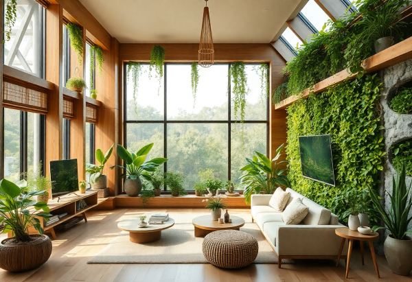 Biophilic Living Room