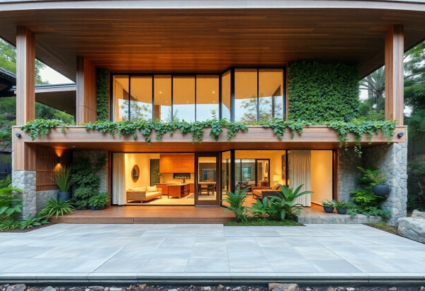 Biophilic House Exterior