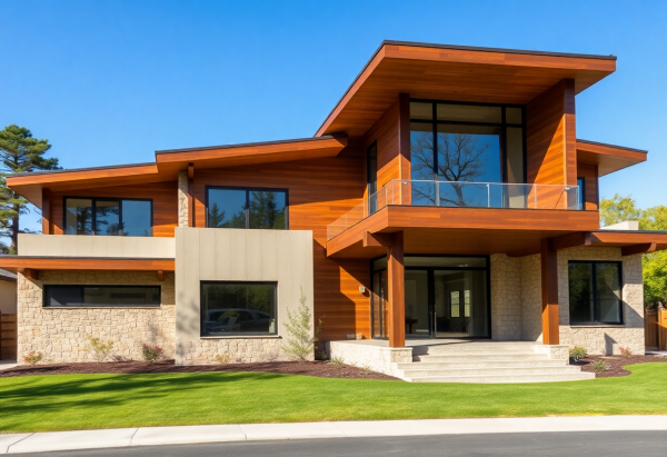 Mid-Century Modern House Exterior