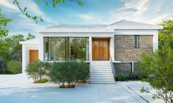 New Contemporary House Exterior