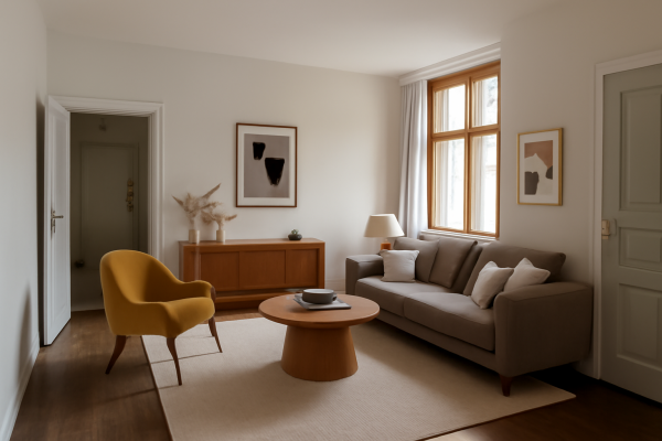 New Biophilic Living Room
