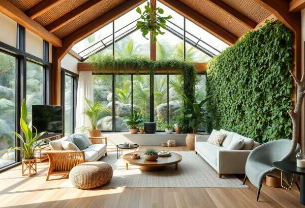 Biophilic Living Room