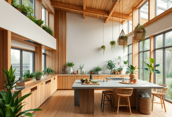 Biophilic Kitchen