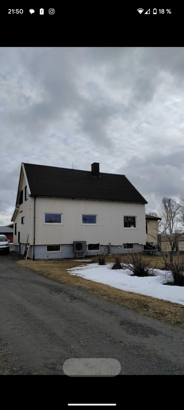 Old Scandinavian House Exterior