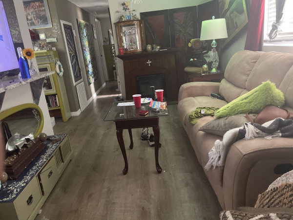 Old Contemporary Living Room