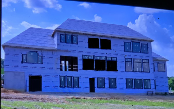 Old Contemporary House Exterior