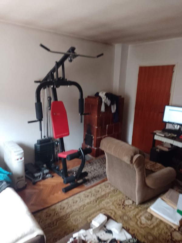 Old Cyberpunk Living Room