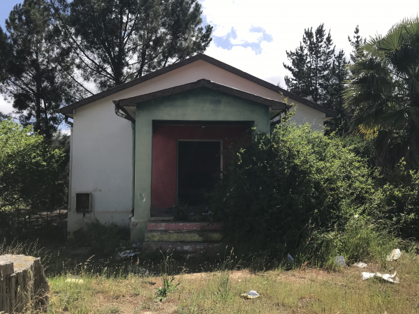 Old Minimalist House Exterior